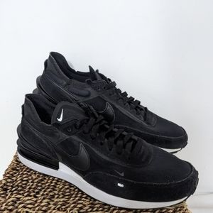 Nike Waffle One Men's Black and White Sneakers